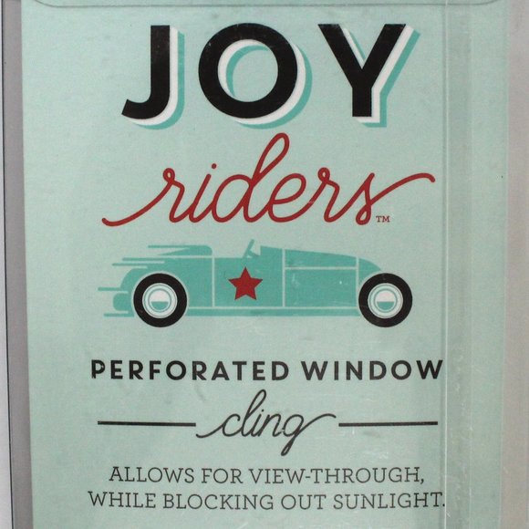 New Joy Riders Queen Passenger Car Window Cling for Driver's Side Rear Window - Picture 6 of 9